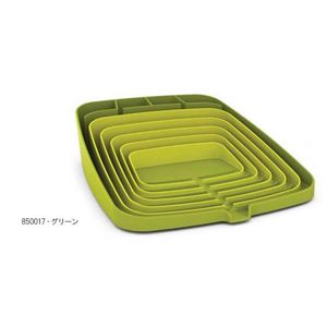 ジョゼフジョゼフ アリーナ 水切りカゴ（食器置き） 850017・グリーン