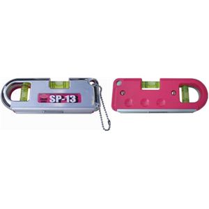 KOD ポケット水平器 ピンクSP-13