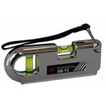 アカツキ ポケット水平器 ブラックSB-13