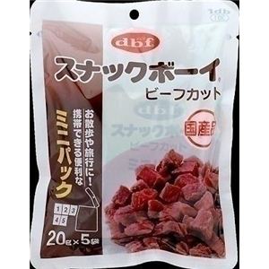 112960 デビフ 犬用スナック スナックボーイミニパック ビーフカット 100g×48袋