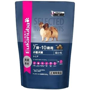 421950 ユーカヌバ シニア 小型犬種（超小粒） 7～10歳用 500g×12個