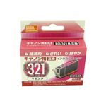 PPC 互換インクカートリッジ 10個セット キヤノン・BCI321用 PP-C321M-10P（マゼンタ）