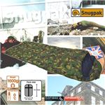 《Snugpak スナッグパック》 SLEEPER ZERO CAMO SQUAREスリーパーゼロカモスクエア（迷彩） キャンピング寝袋（シュラフ）【カモフラージュ】