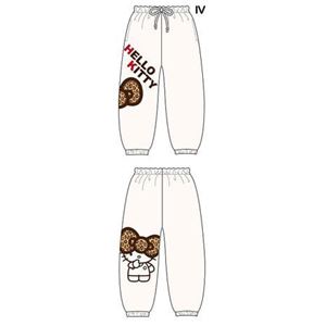 サザック ヒョウリボンキティロングパンツ SAN-524 L IV・男兼