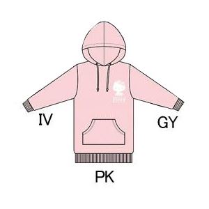 サザック ダイヤリボンキティロングパーカー SAN-535 M PK・レディース