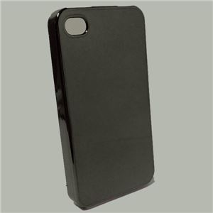 iPhoneケース 4／4S KIRARI case プレーン（ブラック）