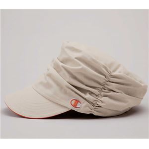 Champion（チャンピオン） ギャザーワークキャップ アイボリー