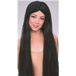 RUBIE'S（ルービーズ） ACCESSORY（アクセサリー） アクセサリ（コスプレ） 36inch Long Black Witch Wig（36インチ ロング ブラック ウィッチ ウィッグ）