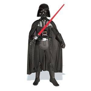 RUBIE'S�i���[�r�[�Y�j STAR WARS�i�X�^�[�E�H�[�Y�j �R�X�v�� Child Deluxe Darth Vader�i�_�[�X�E�x�C�_�[�j Costume S�T�C�Y �摜�P