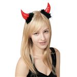 RUBIE'S（ルービーズ） ACCESSORY（アクセサリー） アクセサリ（コスプレ） Devil Horns Hair Clip（デビル ホーンズ ヘアー クリップ）12個セット