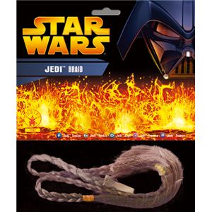 RUBIE'S�i���[�r�[�Y�j STAR WARS�i�X�^�[�E�H�[�Y�j �E�B�b�O Jedi Knight Braid�i�W�F�_�C�E�i�C�g �u���C�h�j �摜�P