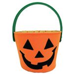 RUBIE'S（ルービーズ） HALLOWEEN（ハロウィン） バッグ（コスプレ） Pumpkin Felt Bucket（パンプキン フェルト バケツ）6個セット