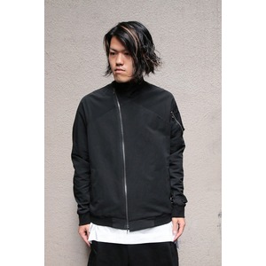 JULIUS ジャットネックボマージャケット BLACK サイズ2