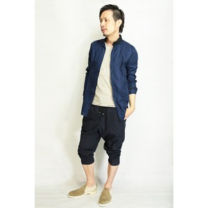VADEL collar separated shirts NAVY サイズ44 VADEL collar separated shirts NAVY サイズ44