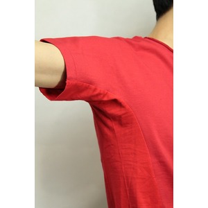 VADEL draping dolman crew-neck RED サイズ44 VADEL draping dolman crew-neck RED サイズ44