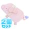 ふんわりCool Heartful Pig(ハートフル ピッグ) ひんやり抱きまくら 【2個セット】