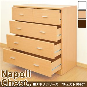 Napoli（ナポリ） Chest（チェスト） 9090 幅88cm 箪笥 ナチュラル