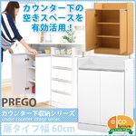 キッチンカウンター下収納 【PREGO-プレゴ-】　（扉タイプ 幅60）　KST-60　ナチュラル