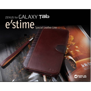 Galaxy Tab/ギャラクシー タブ●E`stime 高級天然革ケース 