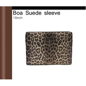 ●abbinewyork！！！●Boa Suede sleeve - ノートパソコンケース - 拡大画像