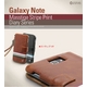 ★GALAXY　Note　SC-05Dケース★Black　Galaxy　Note　Masstige　Stripe　Diary　手...
