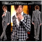 ホスト系ブランドLuxuryBlack(ラグジュアリーブラック)ラグジュアリードレススーツ彩艶Check(L)
