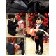 子供 スーツ 男の子 キッズスーツ 3点セット (マットブラックスーツ(XL)130) 子供服  - 縮小画像5