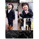 子供 スーツ 男の子 キッズスーツ 3点セット (ウィンドペンスーツBLK(XL)130) 子供服  - 縮小画像4