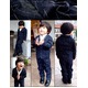 子供 スーツ 男の子 キッズスーツ 3点セット (ウィンドペンスーツNYV(XS) 95) 子供服  - 縮小画像5