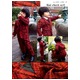 子供 スーツ 男の子 キッズスーツ 3点セット (レッドチェックスーツ(XS) 95) 子供服  - 縮小画像4