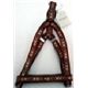 ADD.MATE（アドメイト） アーガイルハーネス15 レッド （犬用ハーネス） 【ペット用品】