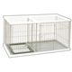 ドッグルームサークル ワイド ホワイト （犬用ケージ） 【ペット用品】 - 縮小画像1
