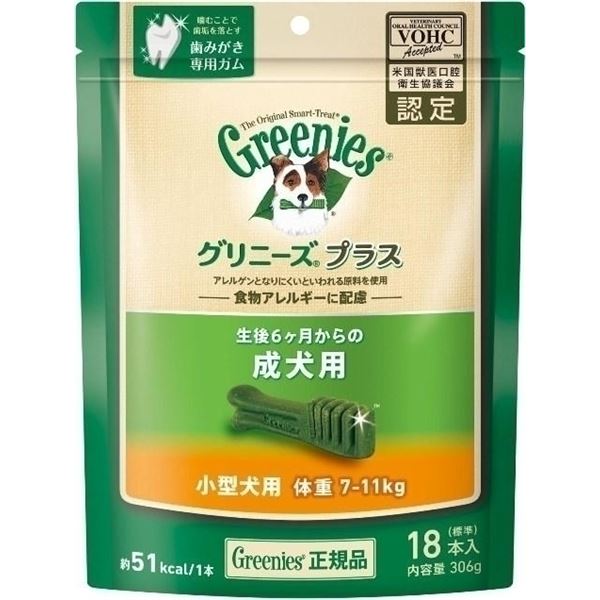 ニュートロジャパン グリニーズP成犬小型7-11kg 18P 【ペット用品】f00