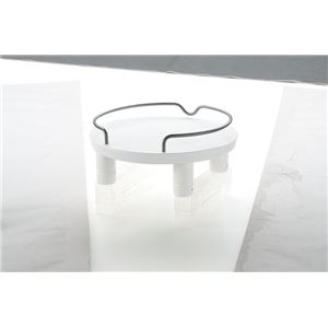 リッチェル RC 木製テーブル シングル 白 【ペット用品】 商品画像