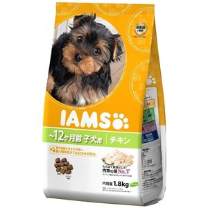 アイムス 子犬用（離乳期〜12ヶ月齢） チキン 1.8kg 【犬用・フード】 【ペット用品】
