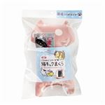 イトスイ 猫キックまくら 水玉 ピンク 【ペット用品】