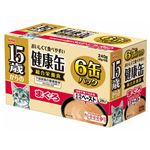 （まとめ）アイシア 15歳からの健康缶 まぐろ40g×6P【猫用・フード】【ペット用品】【×12セット】