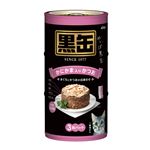 （まとめ）アイシア A黒缶 かにかま入りかつお 160g×3P【猫用・フード】【ペット用品】【×18セット】