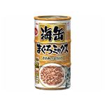 （まとめ）アイシア 海缶まぐろミックス3P ささみ【猫用・フード】【ペット用品】【×18セット】