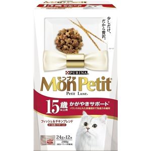 （まとめ）ネスレ MPプチリュクスB 15歳F＆チキン288g【猫用・フード】【ペット用品】【×12セット】