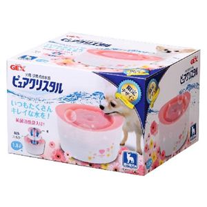 ジェックス ピュアクリスタル超小型犬用ガーリーピンク 【ペット用品】 商品画像