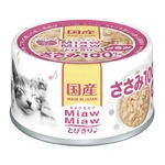 (まとめ)アイシア MiawMiaw とびきりささみ ささみ 60g 【猫用・フード】【ペット用品】【×48セット】