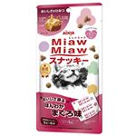 (まとめ)アイシア MiawMiawスナッキー まぐろ味5g×6 【猫用・フード】【ペット用品】【×30セット】