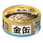 （まとめ）アイシア 金缶ミニ しらす入りまぐろ 70g 【猫用・フード】【ペット用品】【×48セット】