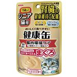 （まとめ）アイシア シニア猫用 健康缶パウチ腸内環境ケア 40g 【猫用・フード】【ペット用品】【×48セット】