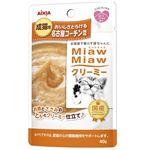 （まとめ）アイシア MMクリーミー 名古屋コーチン風味 40g 【猫用・フード】【ペット用品】【×48セット】