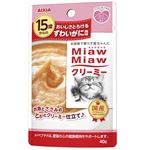 （まとめ）アイシア 15歳からのMMクリーミー ずわいがに40g 【猫用・フード】【ペット用品】【×48セット】