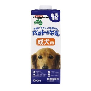 (まとめ)ドギーマンハヤシ ペットの牛乳 成犬用 1000ml 【犬用・フード】【ペット用品】【×12セット】 商品画像