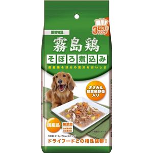 (まとめ) イースター 霧島鶏 そぼろ煮込み ささみ野菜210g 【犬用・フード】 【ペット用品】 【×20セット】 商品画像