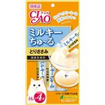 （まとめ） いなばペットフード CIAO ミルキーちゅーる とりささみ 【猫用・フード】 【ペット用品】 【×48セット】